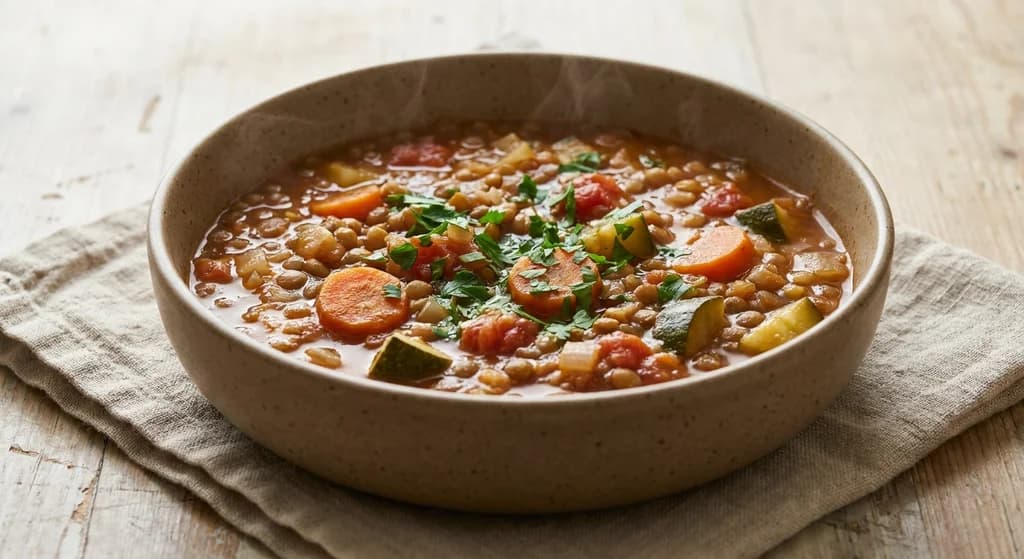 Mediterranean Lentil and Vegetable Stew