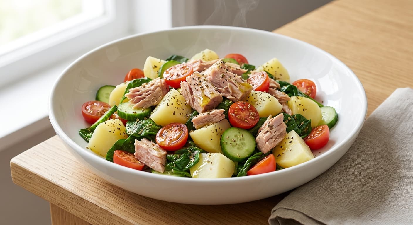 Mediterranean Tuna and Potato Salad