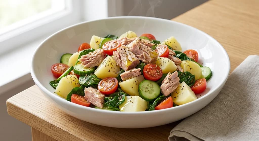Mediterranean Tuna and Potato Salad