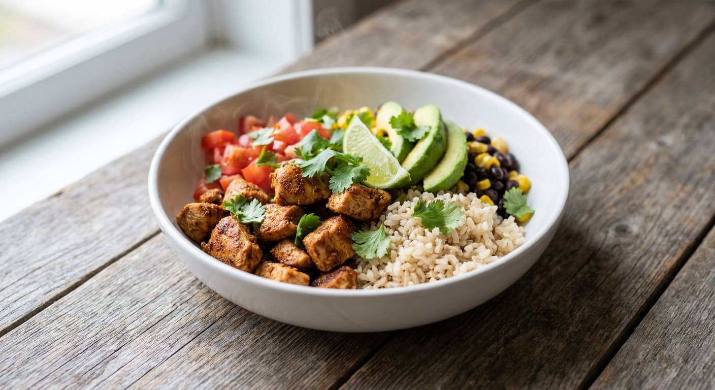 Mexican Chicken Burrito Bowl