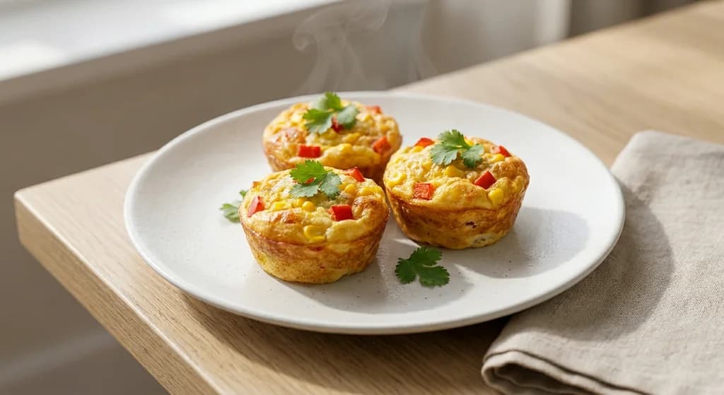 Mexican Egg & Corn Cups