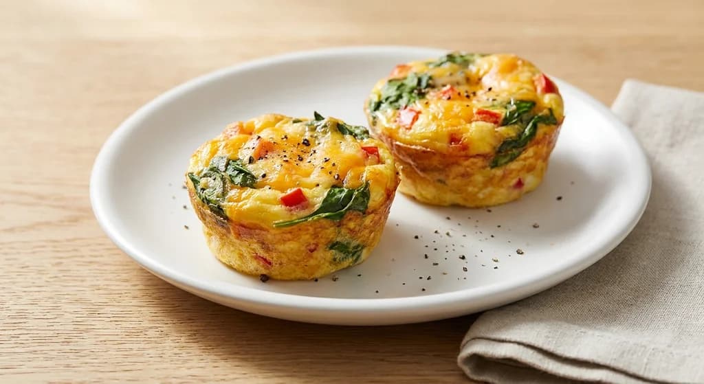 Mini Veggie Egg Muffin