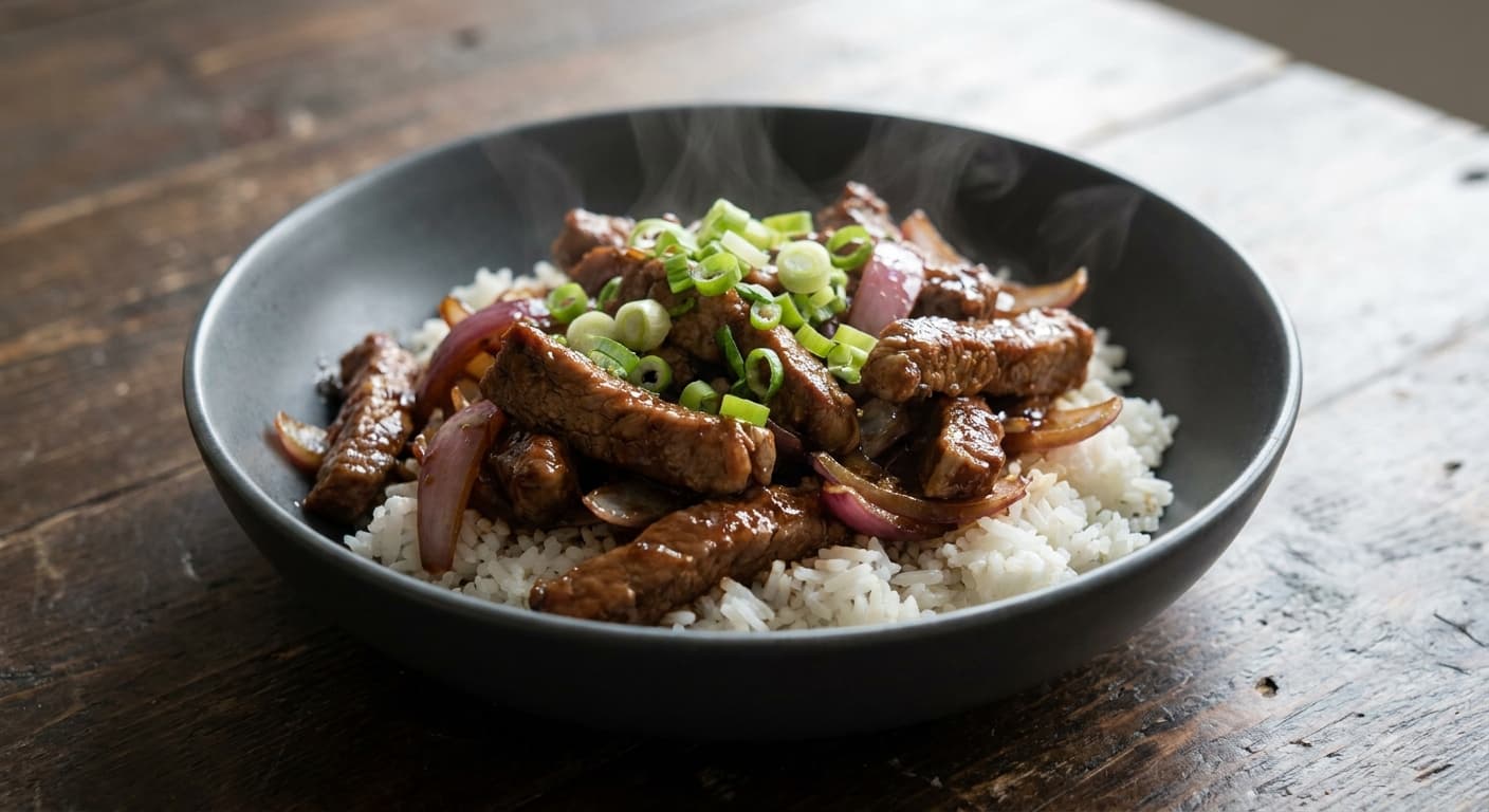 Mongolian-Style Lamb Stir-Fry