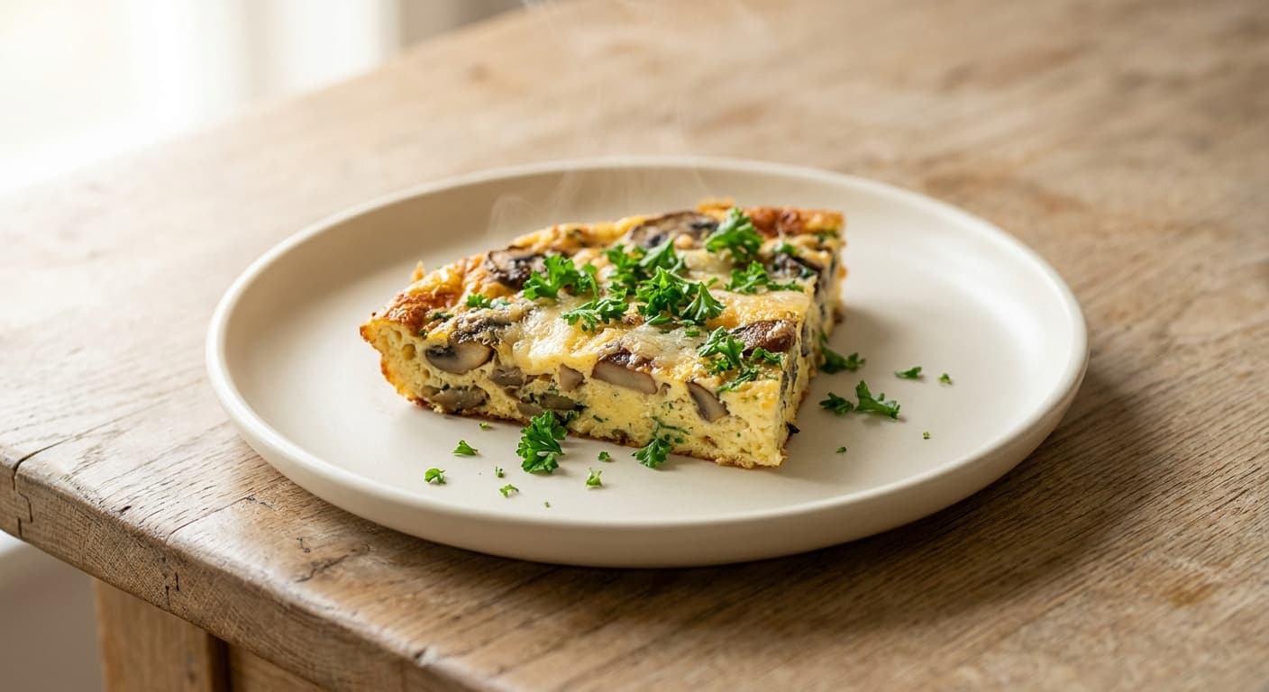 Mushroom & Herb Frittata