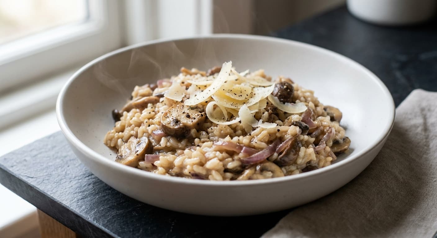Mushroom Risotto
