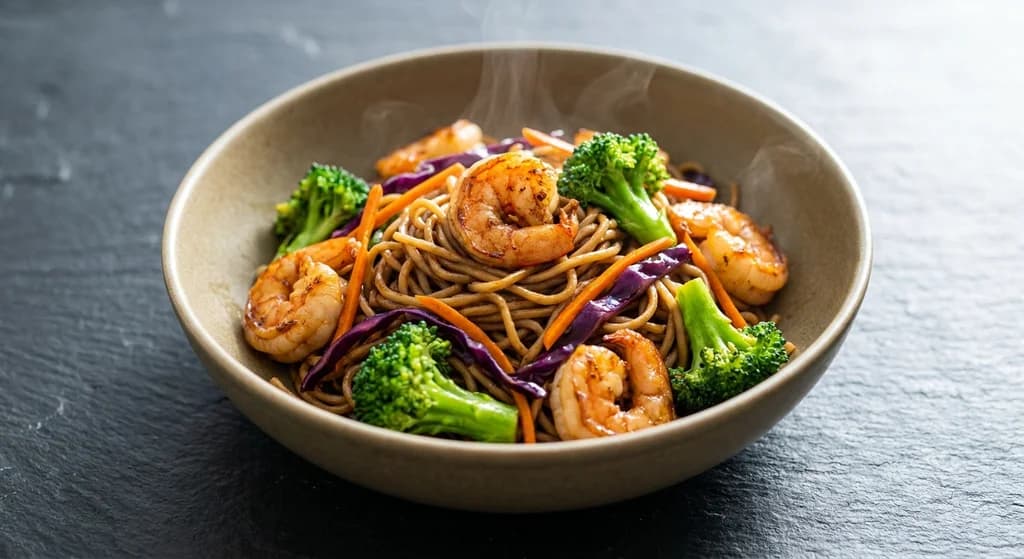 Noodles Prawn Yakisoba