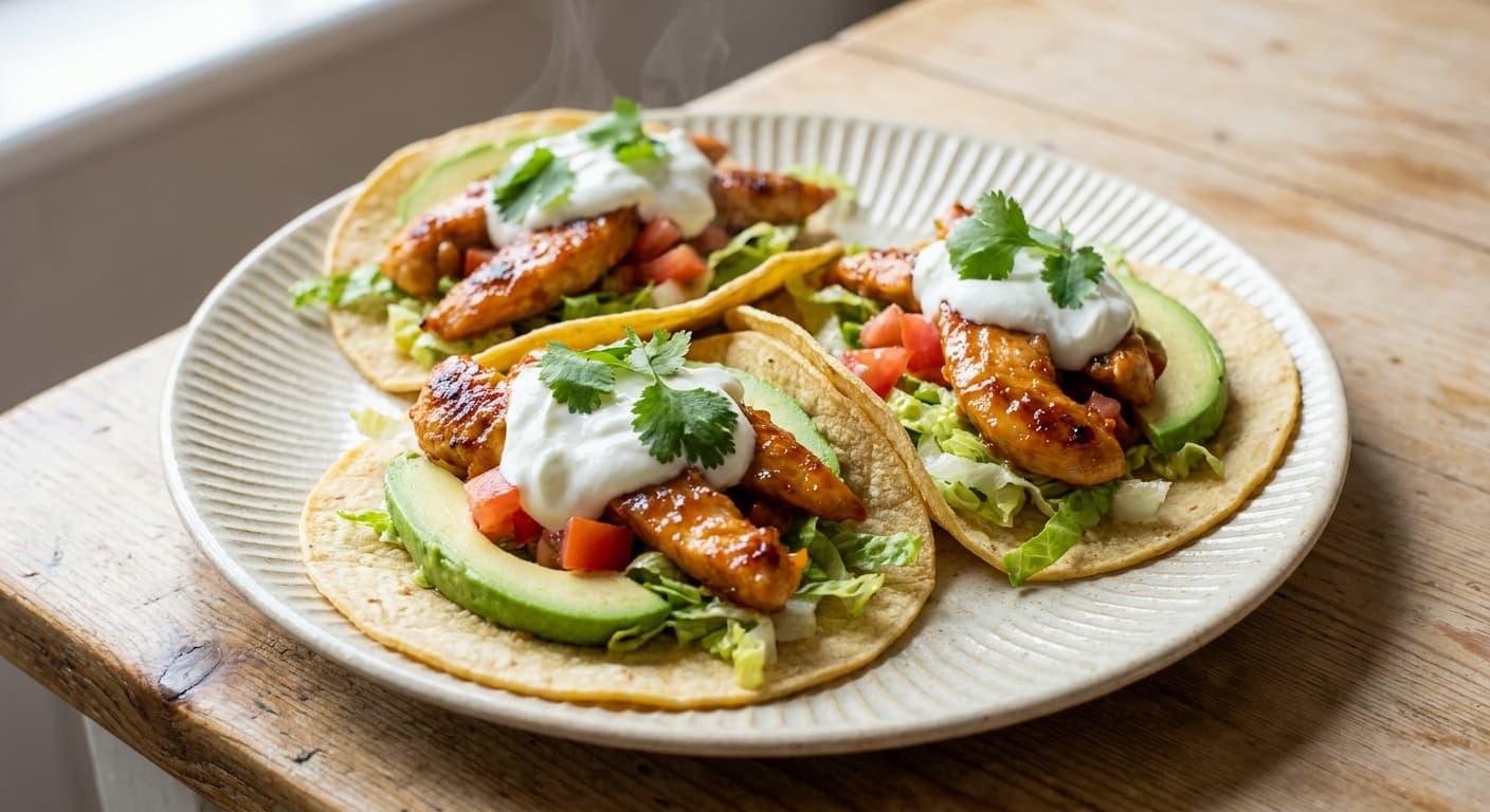 Orange Chicken Tacos