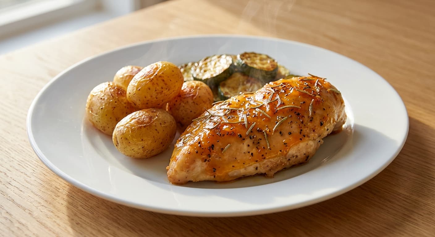Orange & Rosemary Chicken with Potatoes