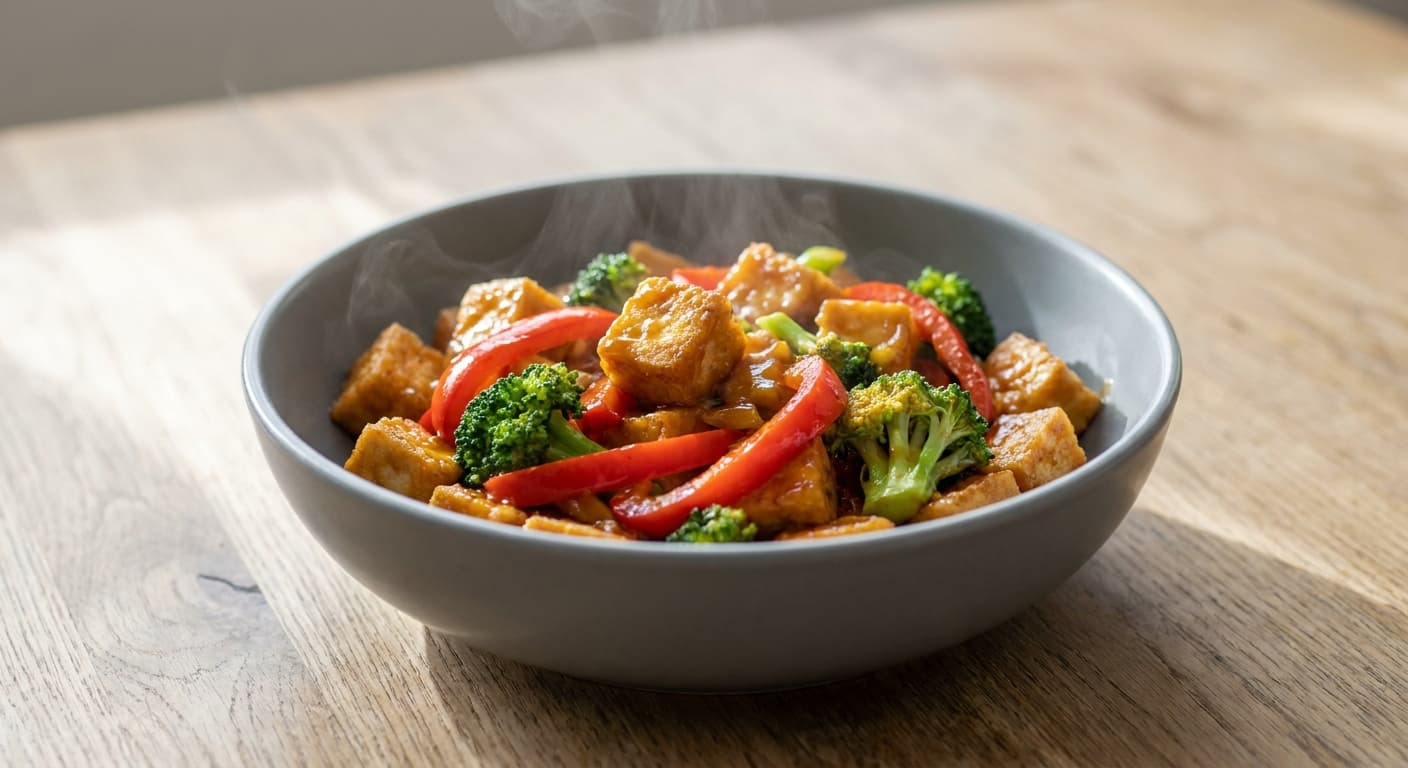 Orange Tofu Stir-Fry