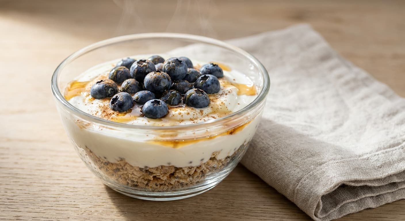 Overnight Blueberry Weetbix