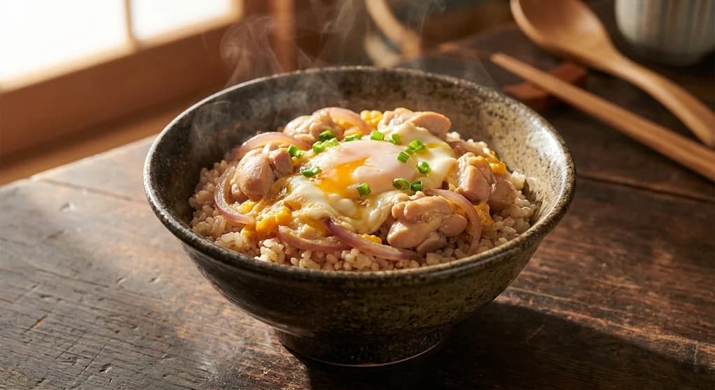 Oyakodon (Chicken and Egg Rice Bowl)