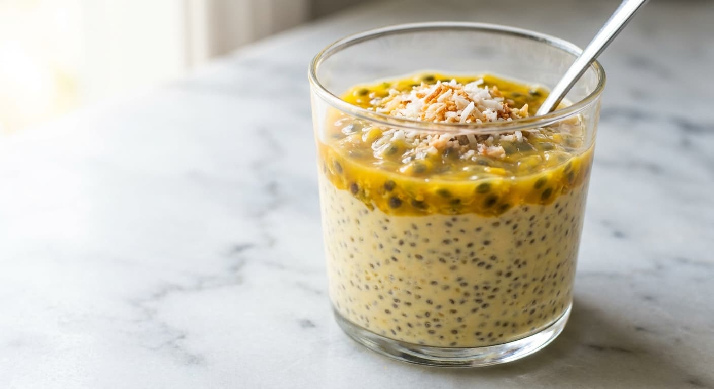 Passionfruit Chia Pudding