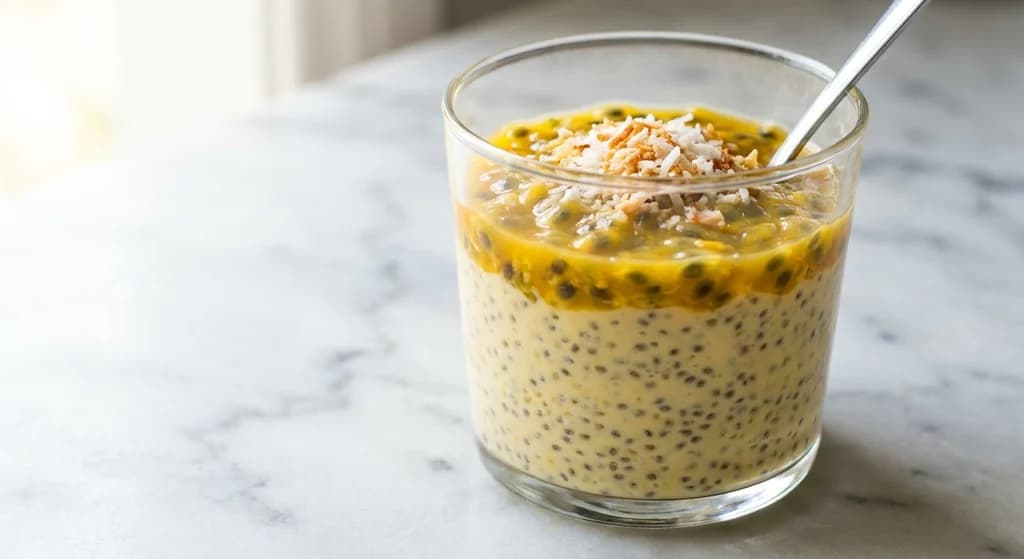 Passionfruit Chia Pudding