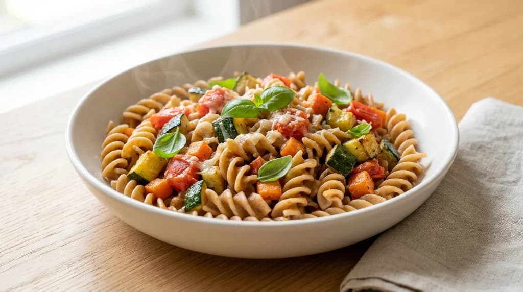 Pasta with Zucchini and Carrot
