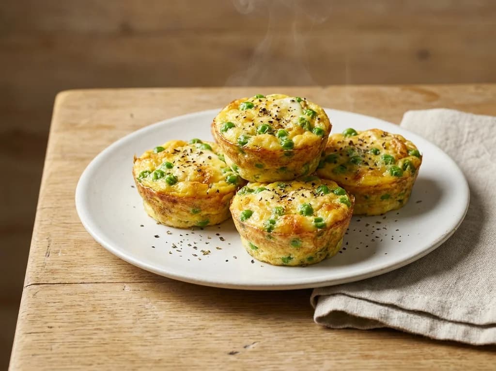 Pea & Egg Mini Frittata
