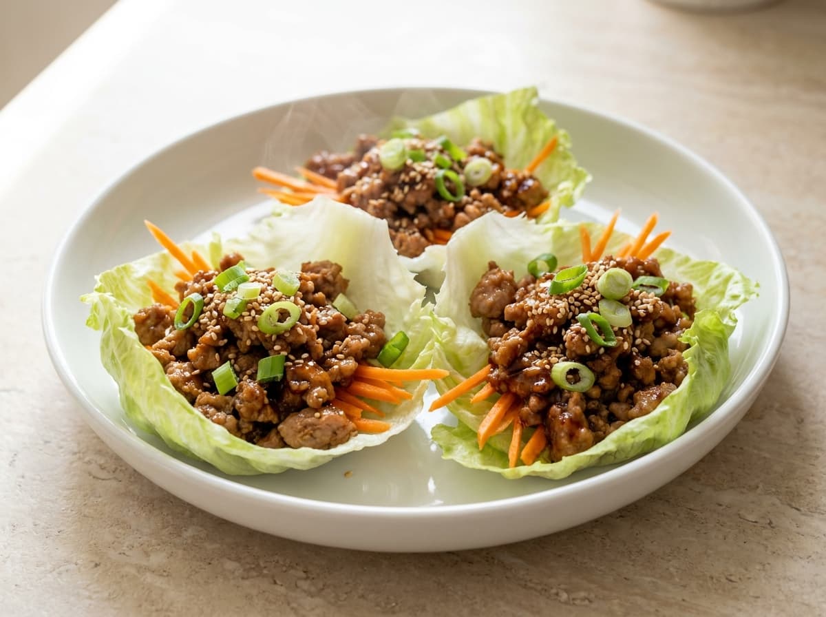 Pork Lettuce Wraps