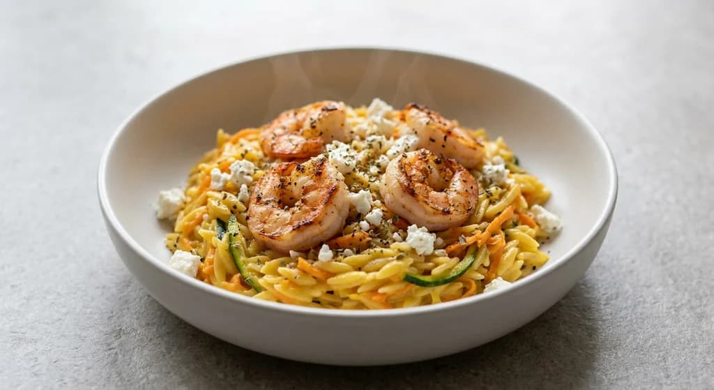 Prawn & Carrot Orzo