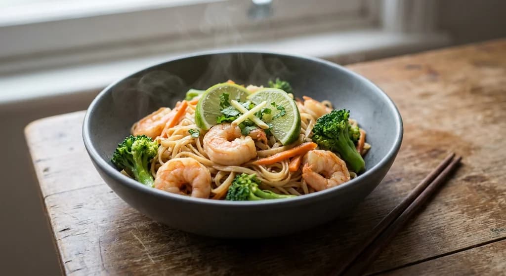 Prawn & Ginger Noodles