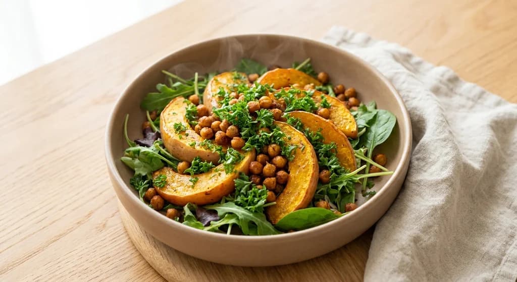 Pumpkin & Chickpea Warm Salad
