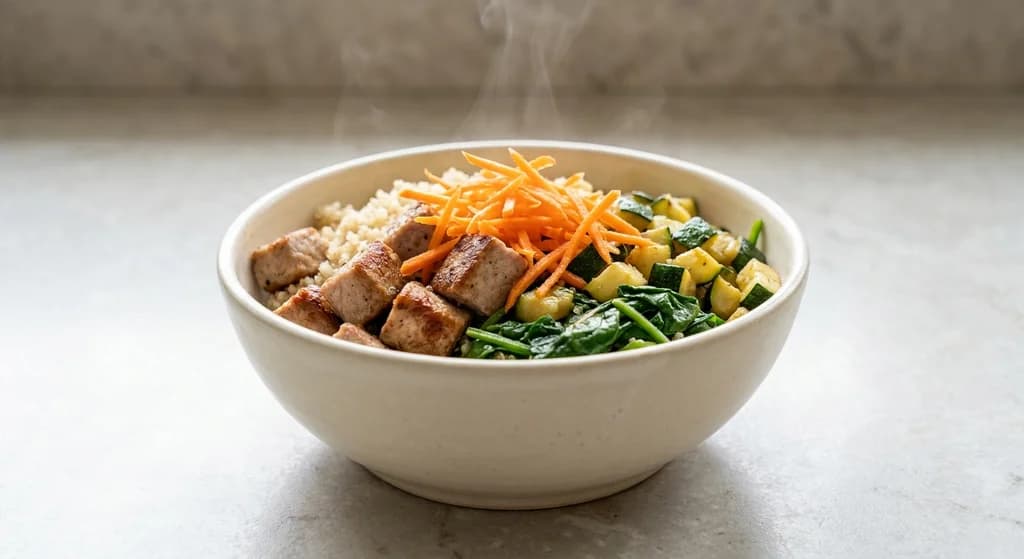 Quinoa Bowl with Pork