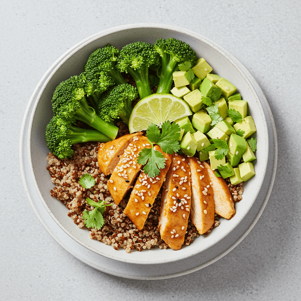 Green Chicken & Quinoa Power Bowl