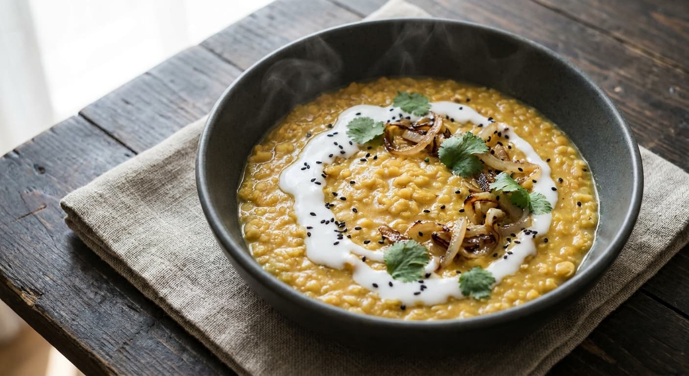 Red Lentil Coconut Dal