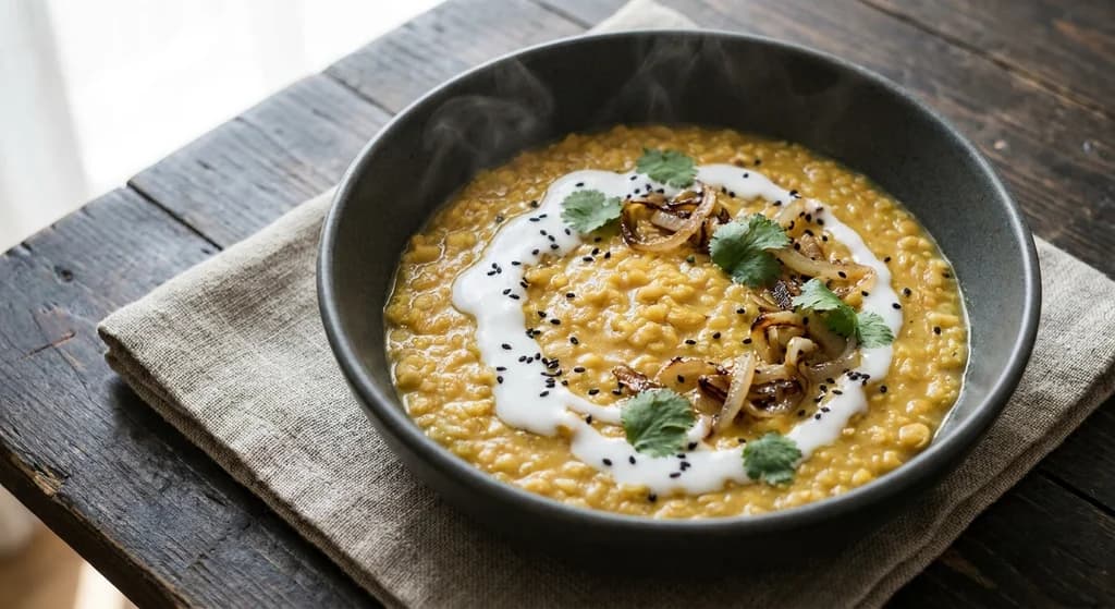 Red Lentil Coconut Dal