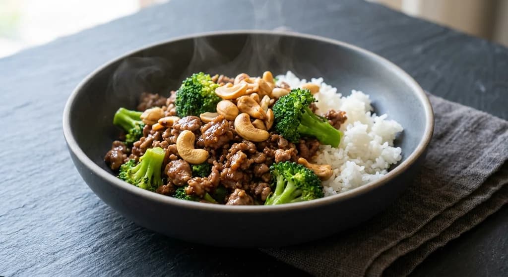 Roo & Cashew Stir-Fry