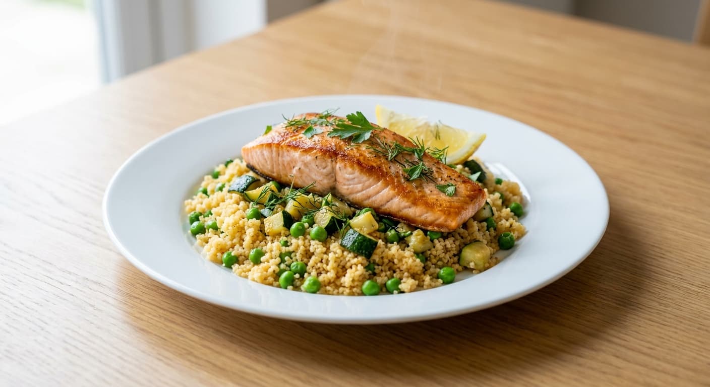 Salmon & Pea Couscous