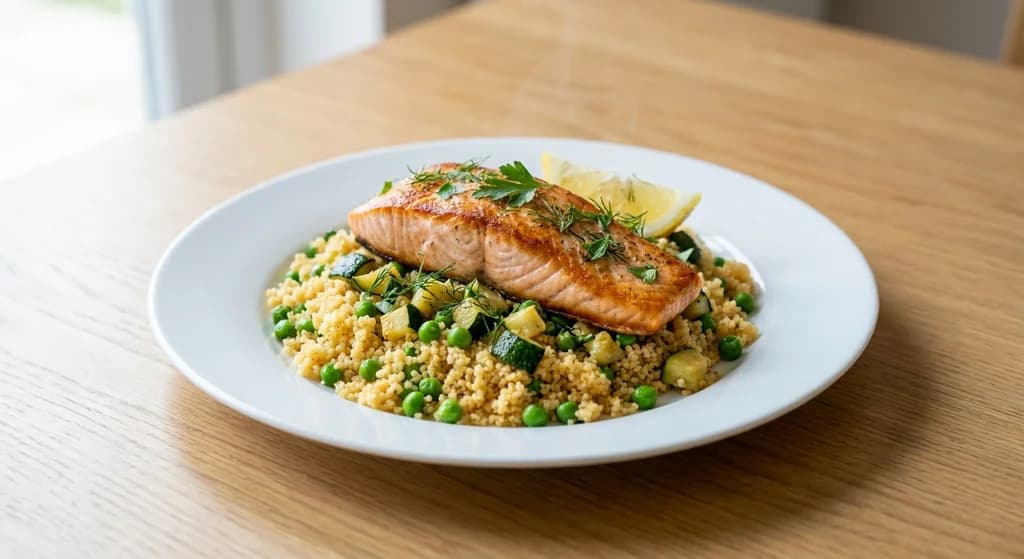 Salmon & Pea Couscous
