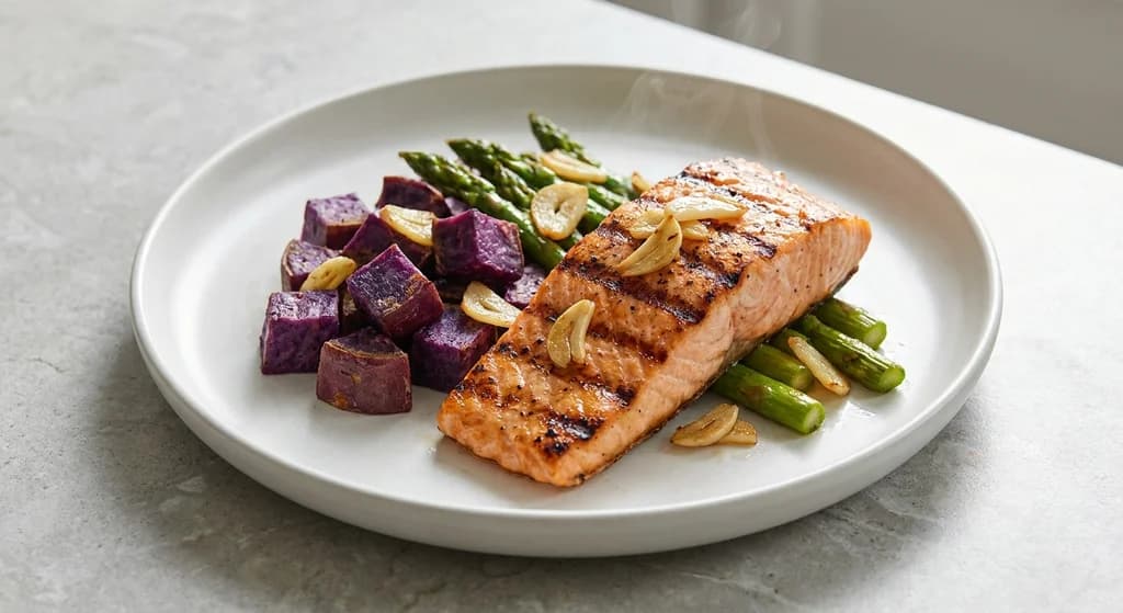 Salmon with Asparagus