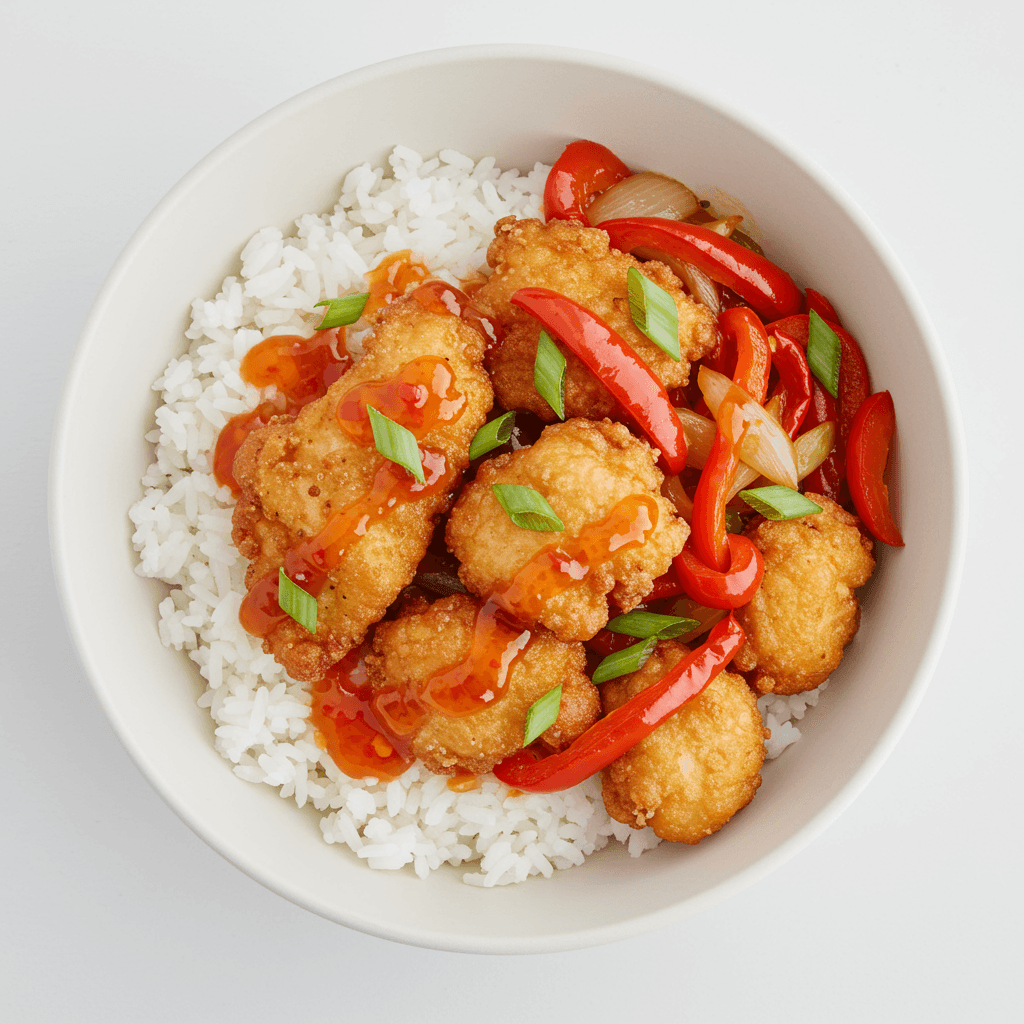 Salt & Pepper Chicken Bowl