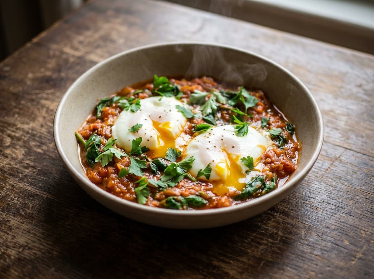 Shakshuka with Spinach