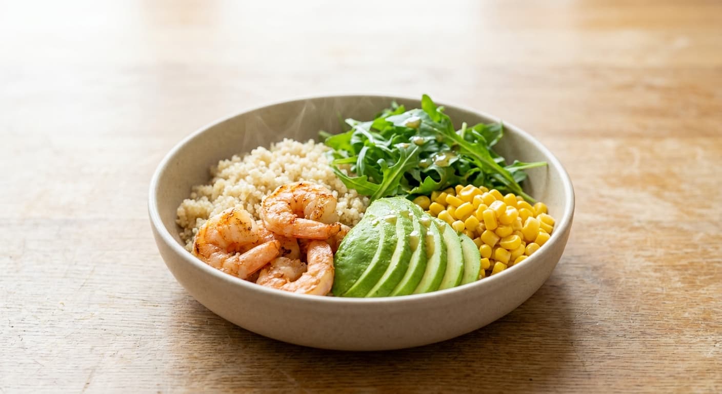 Shrimp & Quinoa Bowl