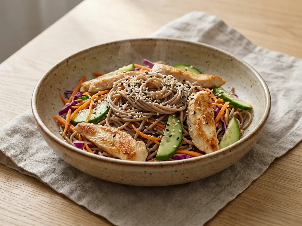 Soba Noodle & Chicken Salad