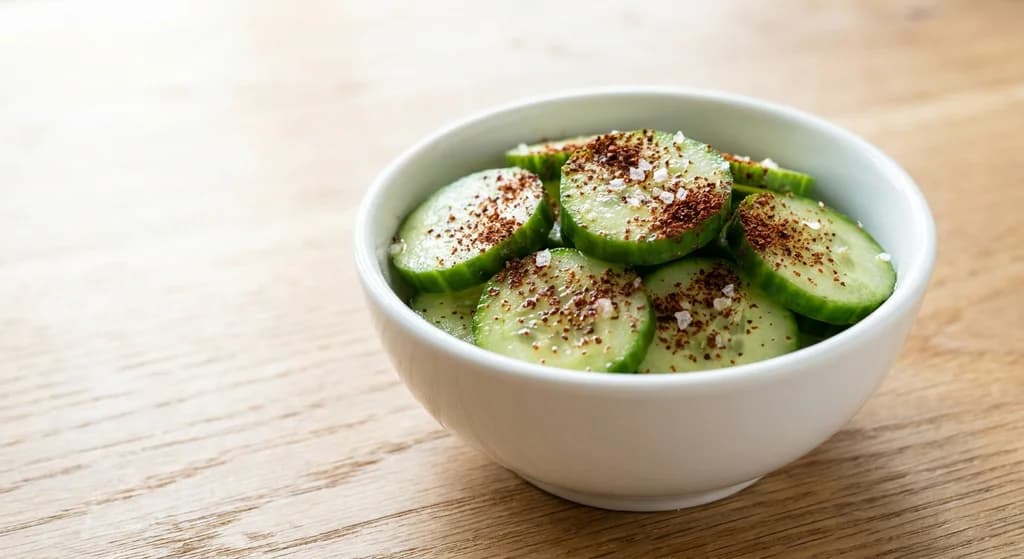 Spicy Mexican Cucumber Snack