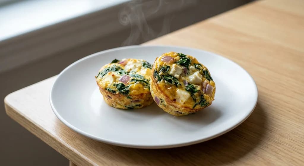 Spinach & Feta Egg Muffin
