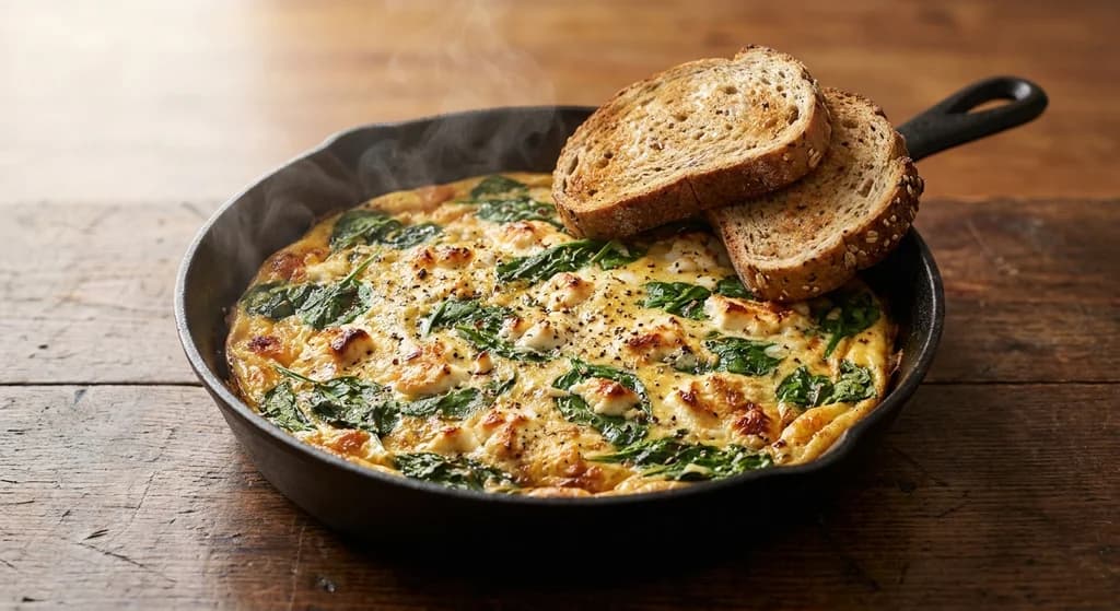 Spinach & Feta Frittata