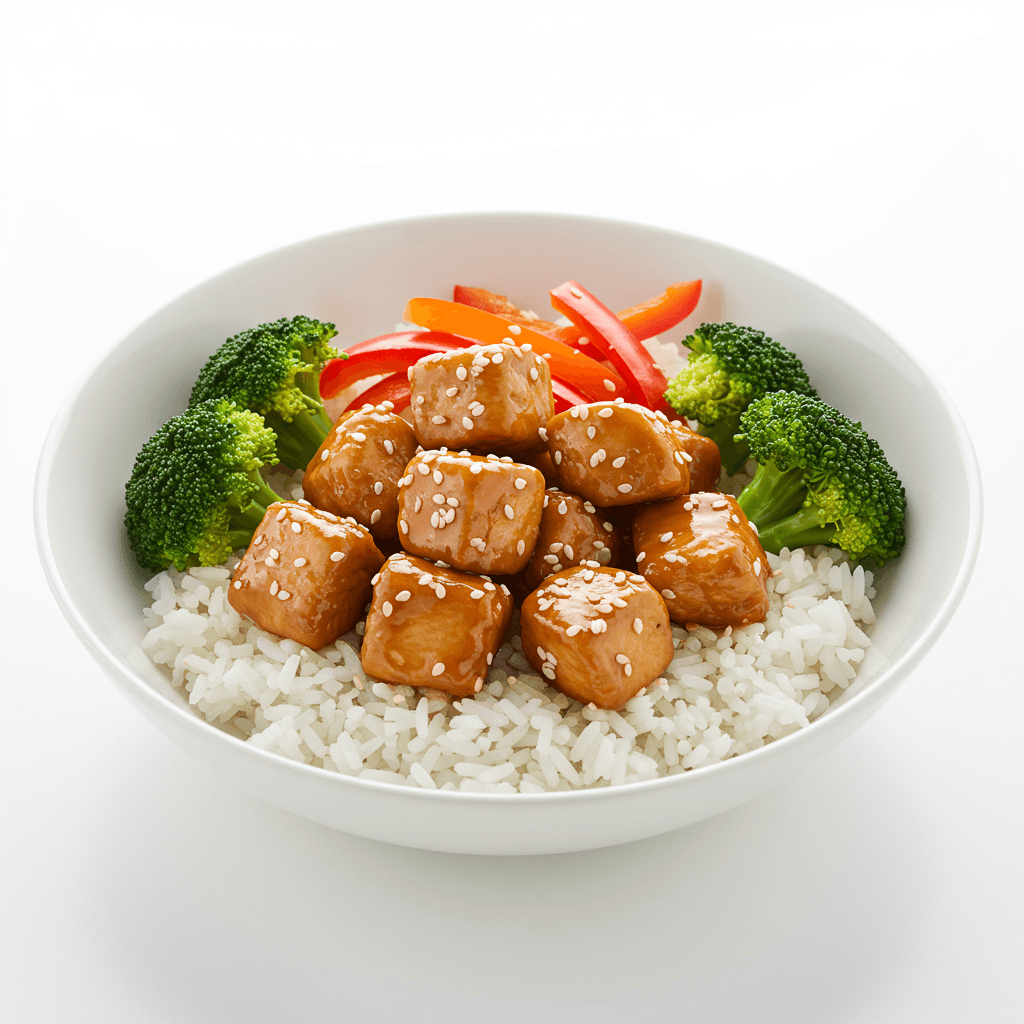 Sticky Ginger Teriyaki Bowl