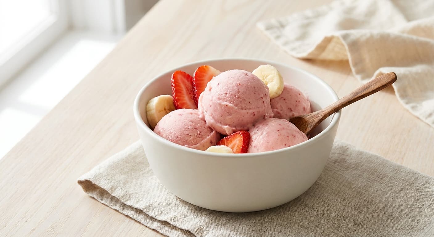 Strawberry Banana Ice Cream