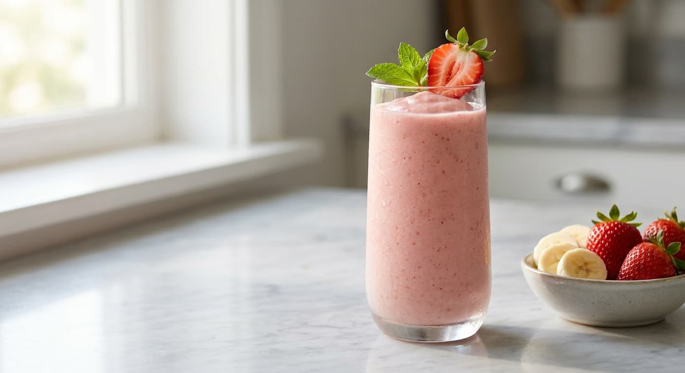 Strawberry Banana Smoothie