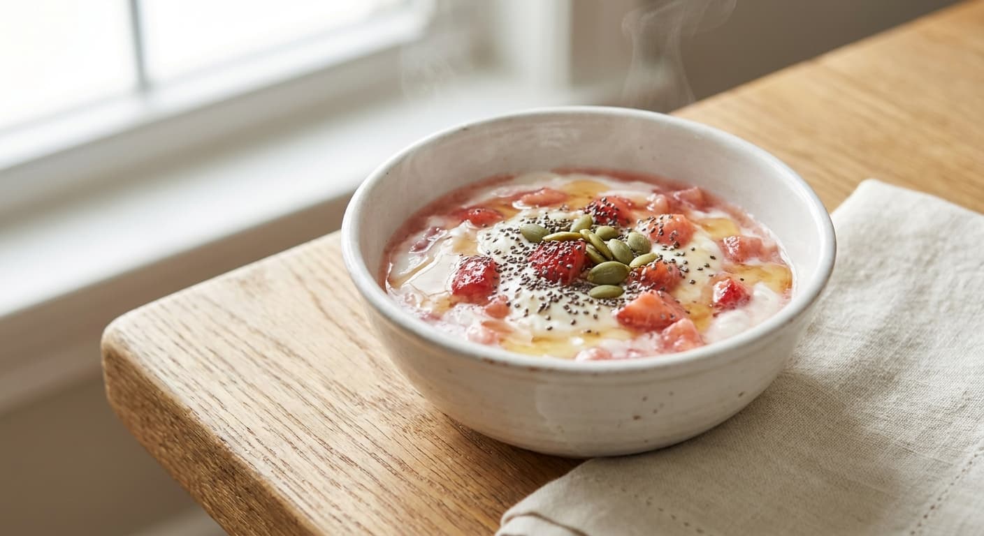 Strawberry & Lime Yogurt Cup