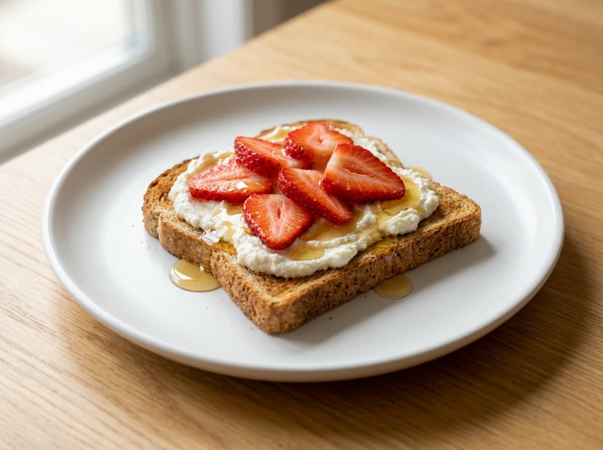 Strawberry Wholemeal Toast