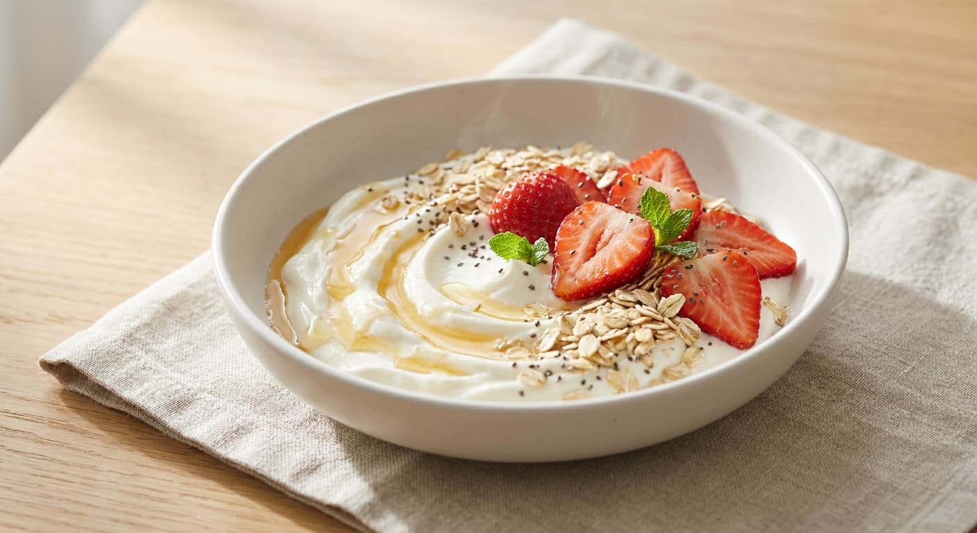 Strawberry Yogurt Bowl