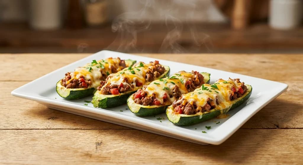 Stuffed Zucchini Boats