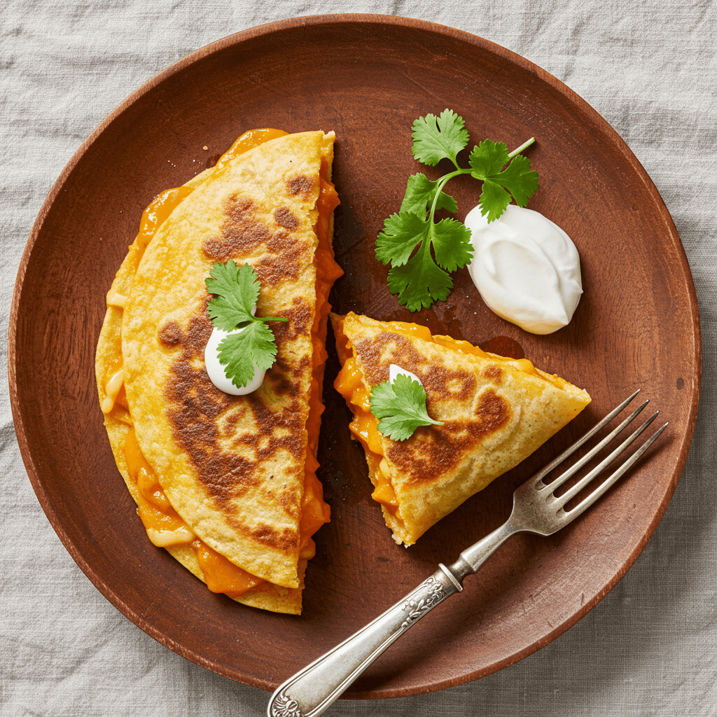 Sweet Potato and Cheese Tortilla