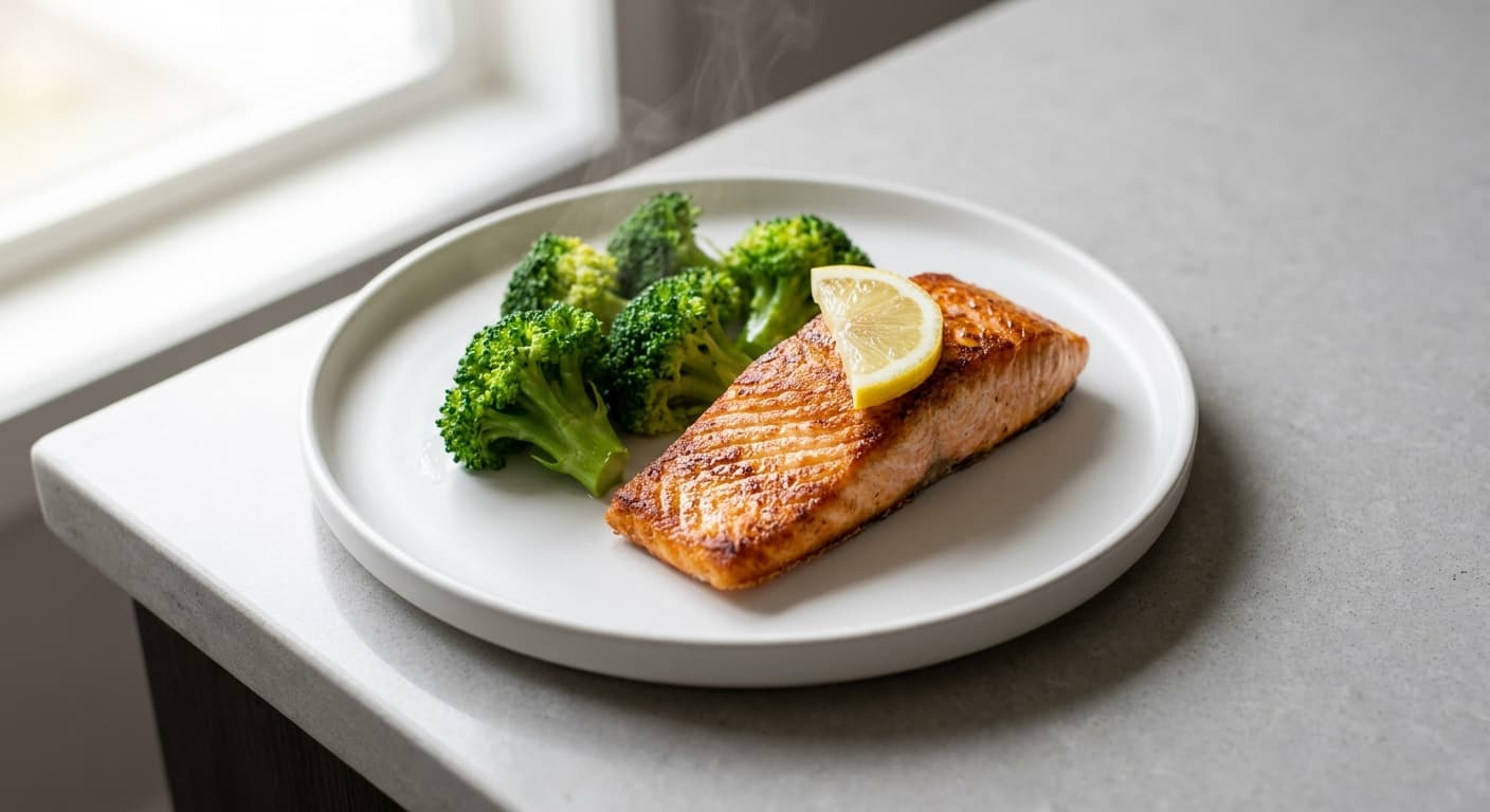 Tasmanian Salmon with Broccoli