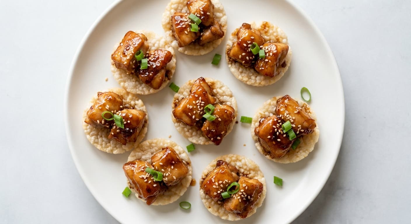 Teriyaki Chicken Crunch Bites
