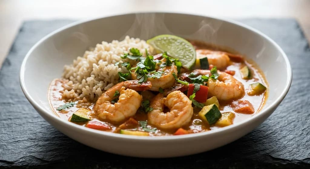 Thai Coconut Prawn Curry
