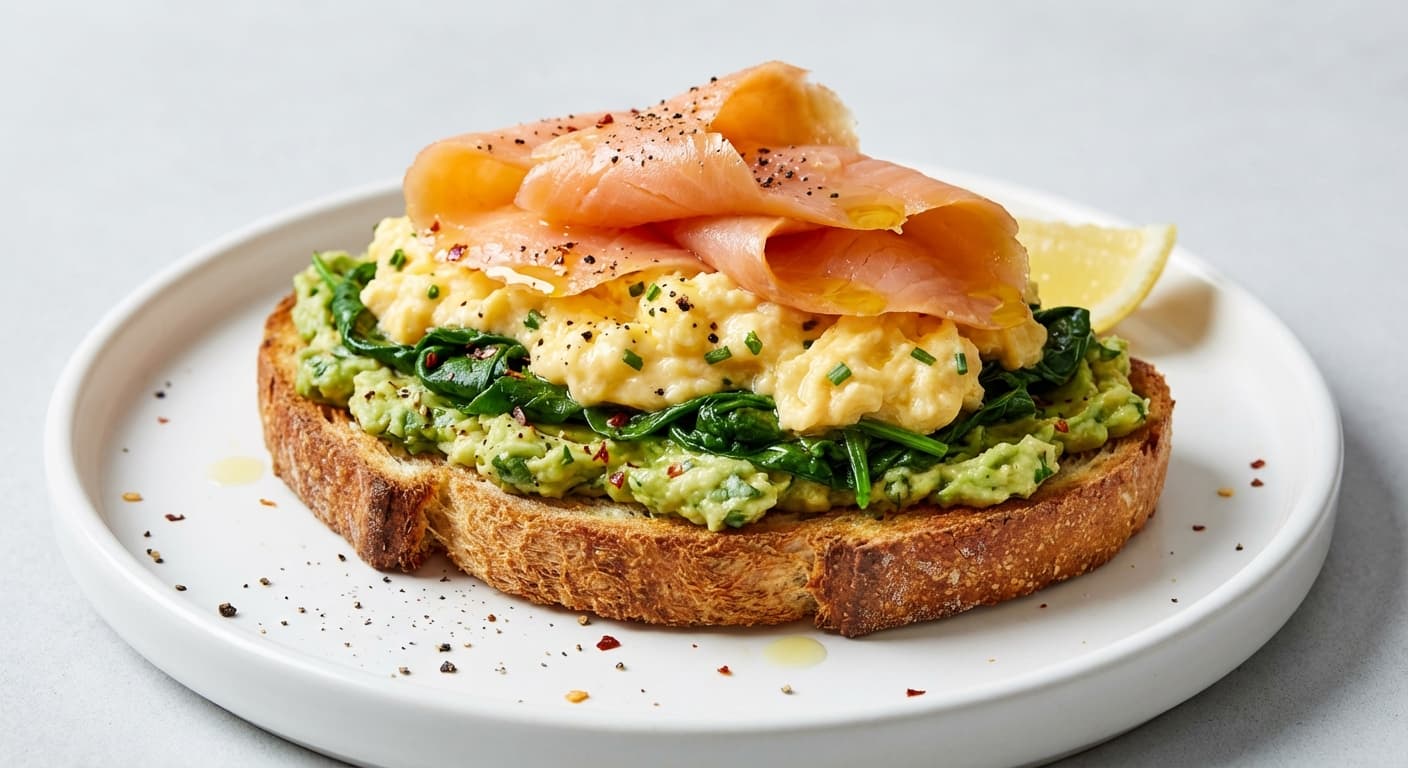 The Smoked Salmon Stack